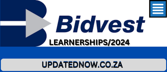 BIDVEST LEARNERSHIP PROGRAMMES 2024 /2025 APPLY