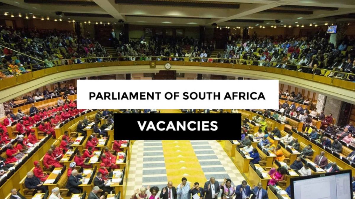 Explore meaningful career opportunities at the Parliament of South Africa.